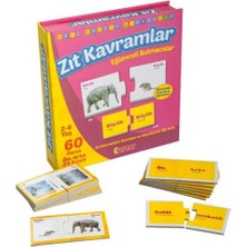 Tiklad 1390 Dıytoy, Eğlenceli Bulmacalar - Zıt Kavramlar / 2-6 Yaş