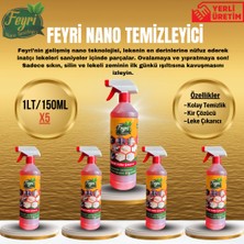 Feyri Nano Leke Çıkarıcı ve Yüzey Temizleyici 5 Adet