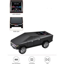 SiHako D68 Cyber Model Araba Tasarımlı Bluetooth Hoparlör 15W Güçlü Ses Rgb LED /tws/usb Siyah