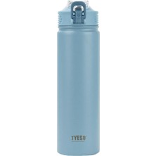 Tyeso Active Color Vakumlu Termos Yıkanabilir Silikon Pipetli 750ML