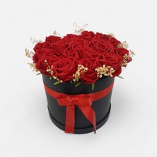 Sevgiliye Eşe Hediyelik 20 Li Yapay Gül Kutusu