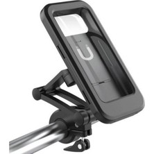 SiHako Gidon Bağlantılı Su Geçirmez Mıknatıslı Motorsiklet Telefon Tutucu