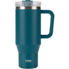Tyeso Qq Termos Sızdırmaz Pipetli Çift Duvarlı Vakumlu 1200ML