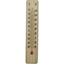 SiHako Ahşap Oda Sıcaklığı Sıcaklık Ölçümü Termometresi Küçük Boy