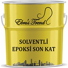 Ebrus Trend Solventli Epoksi Son Kat Boyası (2 Grup) 4+1 kg