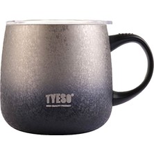 Tyeso Napoli Mug Vakumlu Paslanmaz Çift Duvarlı Termal Kapaklı 355ML