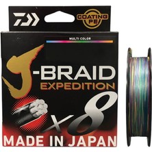 Daiwa J-Braid Expedition 0,10 mm 150 mt Multi