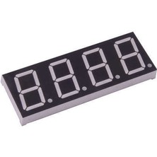 Robotistan 14mm 4'lü 7-Segment Katot Display - Kırmızı