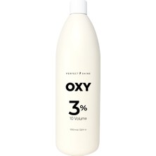 Perfect Shine Oxy Profesyonel Saç Boyası Için Krem Oxydant 10 Volume (%3) 1000ML