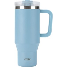 Tyeso Qq Termos Sızdırmaz Pipetli Çift Duvarlı Vakumlu 1200ML