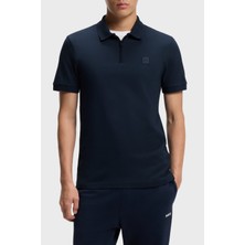 Boss Pamuklu Slim Fit Yarım Fermuarlı Polo Erkek Polo 50537507 464