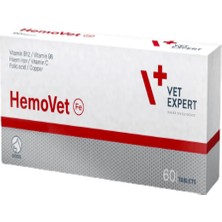 Vet Expert Hemovet 60 Tablet - Köpek Kansızlık ve Anemi Giderici Kan Yapıcı Destek (Heme Demir)