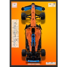 Brix Frames LEGO ® Technic F1® Mclaren Uyumlu Sergileme Çerçeveli Tablo