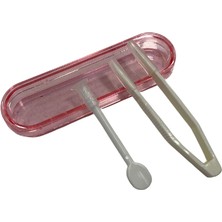 Optic Plus Lens Takma Aparatı Cımbız ve Vantuz Kırmızı