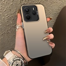 Hontinga Xiaomi Redmi Note 14 Pro 5g 4g Note 14S 4g Uyumlu Kılıfı Silikon Kenar Sert Arka Düşüme Önleyici Basitlik Anti Düşme Kamera Korumali Telefon Kılıfı K1-0000
