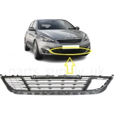 TŞT Peugeot 308 Allure Ön Tampon Panjuru Orta 2013- (Oem No:  9800498680)