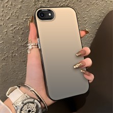 Hontinga iPhone 7 8 Se 2022 2020 Uyumlu Kılıfı Silikon Kenar Sert Arka Düşüme Önleyici Basitlik Anti Düşme Kamera Korumali Telefon Kılıfı K1-0000
