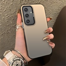 Hontinga Samsung Galaxy S24 Ultra Plus S24 Fe 5g Uyumlu Kılıfı Silikon Kenar Sert Arka Düşüme Önleyici Basitlik Anti Düşme Kamera Korumali Telefon Kılıfı K1-0000