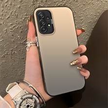 Hontinga Samsung Galaxy A35 A52 A52S A54 A55 5g 4g Uyumlu Kılıfı Silikon Kenar Sert Arka Düşüme Önleyici Basitlik Anti Düşme Kamera Korumali Telefon Kılıfı K1-0000