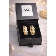 Asg Crystal Twist Kadın Küpe