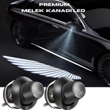 OtoÇizgi Premium Melek Kanadı Kapı Altı LED – Oto Kapı Altı Logo ve Zemin Aydınlatma (2’li Set)