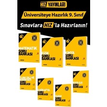 Hız Yayınları 9.sınıf Edebiyat-Matematik-Fizik-Kimya-Biyoloji-Tarih-Coğrafya Tüm Dersler Soru Bankası Seti