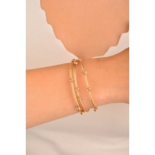 CEBECİ Cebeci 14 Ayar İtalyan Altın Bileklik