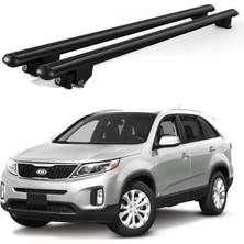 Today Auto Kanca Kia Sorento (2010-2015) Uyumlu Siyah Kilitli Ara Atkı 120CM Port Bagaj Tavan Barı