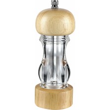 Atom Ahşap Tuz-Karabiber Değirmeni 16 cm