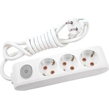 İlk El Grup Ieg™ Viko Multilet Kablolu Grup Priz 3 Lü 2 Metre