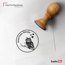 Baskı Life Kişiye Özel Kitap Damgası Kitap Mührü Kaşe Kitap Mühür Özel Damga 18