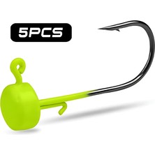 Hokkaido 4.6 Gram,5 Adet,sarı Jig Head,ürün Toplam Boyu 39 mm