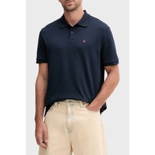 Calvin Klein Pamuklu Regular Fit Logo Nakışlı Polo LV040EM269CEF Erkek Polo LV040EM269 Cef