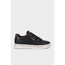 Guess Stew 4g Logo Detaylı Sneaker Ayakkabı FLPSTWELE12 Bayan Ayakkabı Flpstw ELE12 Black