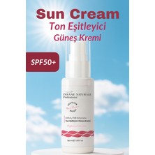 INSANE NATURALE Ton Eşitleyici Güneş Kremi - Spf 50+ , Uva & Uvb Koruyucu Güneş Kremi 50 ml