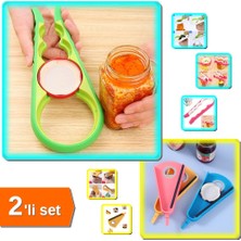 Hereveoyuncak Konserve Kapak Açacağı + Kavanoz Şişe Kapak Açacağı Seti - 2li Set Y4S8G8