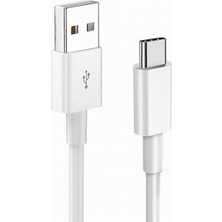 Huawei Type-C Şarj ve Data Kablosu Beyaz 1m