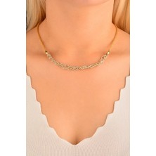 Cenola Renkli Dorikalı Hasır Ip Kolye