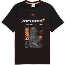 Puma Mclaren Racıng Drıver Tee Norrıs Erkek Günlük Tişört 63745101 Siyah
