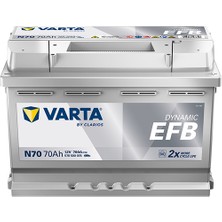Varta Anabayinden 70 Efb Varta 70 Efb- Hurda Akü Göndermeniz Gerekmiyor