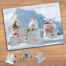 Asilmeydan Minik Kardam Adamlar Çocuklara Özel Puzzle Yapboz Tablo-17661