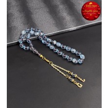 Sevgililer Günü Koleksiyonu Sıkma Kehribar Tesbih Kişiye Özel Harfli Tasarım Püskül Tasarımlı