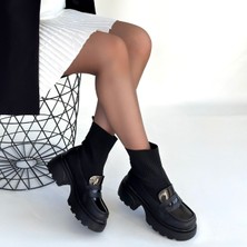 SEPET365 Wanye Siyah Cilt Cilt Streçli Bot