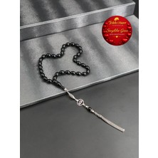 Premium Sevgililer Günü Koleksiyonu Kişiye Özel Isim Tasarım ile Nadir Renk Ateş Kehribar Tesbih