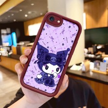 Hontinga iPhone 7 8 Se 2022 2020 Uyumlu Telefon Kılıfı Düşüme Önleyici Basitlik Anti Düşme Kamera Korumali Spider Man Bordo Desen Yumuşak Silikon Telefon Kılıfı K2-7147