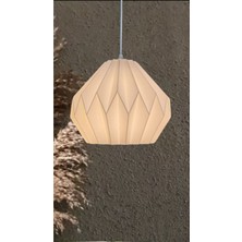 Decory Cameron Avize Yatak Odası, Mutfak, Oturma Odası Tekli Sarkıt Avize (Bioplastik)