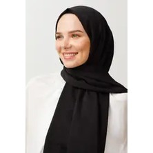 Azbey Kazayağı Desen Parlak Jakar Şa Siyah