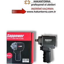 ALWAYSSPEED Ht- Sappower 1/2 Havalı Somun Sökme Sıkma Tabancası Mini Küçük