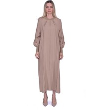 Invee Bebe Biyeli Elbise Camel 6936
