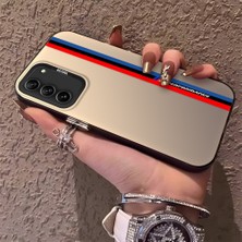 Hontinga Samsung Galaxy S22 Ultra S21 Fe 5g Uyumlu Kılıfı Silikon Kenar Sert Arka Düşüme Önleyici Basitlik Anti Düşme Bmw Desen Kamera Korumali Telefon Kılıfı K1-0589